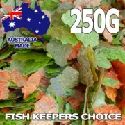 FKC Bulk Cichlid Aquarium Flakes Fish Food Flake Feed AUSTRALIA MADE 250G