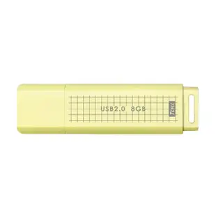 【TCELL 冠元】USB2.0 8GB 文具風隨身碟(奶油色)