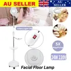 5x Magnifying Glass Desk Table Lamp Magnifier LED Light for Beauty Salon Tattoo