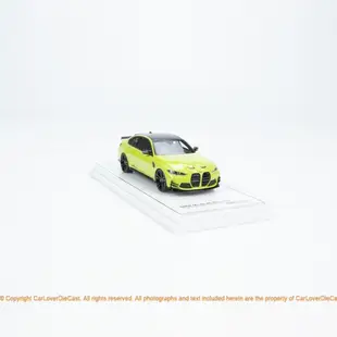 Tsm 1:43 BMW AC Schnitzer M3 Competition (G80) 聖保羅黃汽車模型玩具 TS