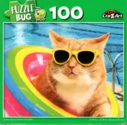 Floatie Kitty - 100 Piece Jigsaw Puzzle