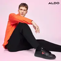 在飛比找momo購物網優惠-【ALDO】LACHLAN-率性潮流綁帶休閒鞋-男鞋(黑色)