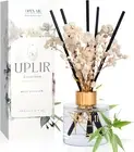 Flower Reed Diffusers for Home with X2 Bamboo Essential Oil, 3.4 Oz