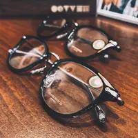 在飛比找蝦皮購物優惠-OLIVER PEOPLES |黑膠粗框鏡架 平光眼鏡 歐耶