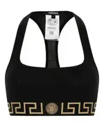[Versace] Versace-Bralette Con Scollo Rotondo E Bordo Greca-Donna 3