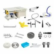 750W Multifunction Jewelry Rock Polishing Buffer Bench Lathe & Polisher Machine