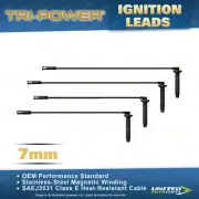 Tri-Power 7mm Ignition Leads for Subaru Forester SF SG 2.0L EJ 201 202 203 205 (for: Subaru)