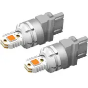 2X 3157 3156 Amber Yellow LED Turn Signal Corner Blinker Light bulb 4157 4057 2A (for: Volvo)