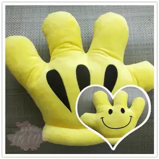 📣臺灣👗熱銷🌟🌟米奇米老鼠大爪子手套 搞怪毛絨玩具抱枕靠枕 道具手套表演演出活動游戲道具啦啦隊道具