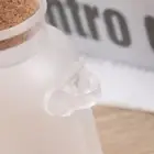 Plastic Empty Bath Salt Bottle Cream Cosmetic Jar Cork Jar Container Cork Spo _t