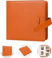 360 Pocket Photo Album for Fujifilm Instax Mini 12 11 9 8+ 8 90 40 EVO Instant Camera, For Polaroid Snap/PIC-300/Z2300/ SocialMatic Instant Photos & Zip Printers (Brown)