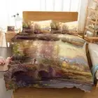 Two Bridge Holes 3D Printing Duvet Quilt Doona Covers Pillow Case Bedding Sets