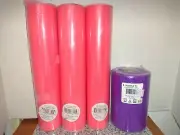 Spawn Sack Netting For TROUT/SALMON Fishing. 3 Pink & 1 Purple Spool. See Descri