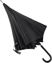 Portable Ultra Light Golf Umbrella Windproof Unbreakable Stick Umbrella Solid Color Auto Open Hook Handle J Cane Umbrella for Men Women Business