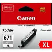 Canon CLI671XLGY GREY EXTRA LARGE INK TANK FOR MG5760BK , MG6860, MG7760