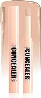 DAGEDA Concealer Stick, Lightweight & Smooth Creamy Color Corrector, Concealer for Dark Circles and Correcting Dullness, Full Coverage and Waterproof Color Corrector Stick for Face Makeup (Pink)
