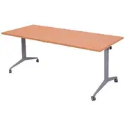 Rapidline Flip Top Trestle Table 1500 x 750mm Beech