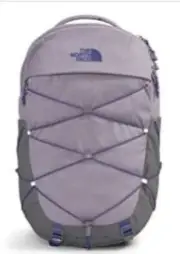THE NORTH FACE WOMEN'S BOREALIS BACKPACK COMMUTER LAPTOP BAG 27L MINIMAL GREY