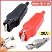 20A For Electrical Jumper Wire Clamp Voltage-Test Clip Sheathed Alligator Clip