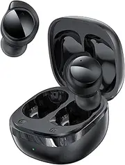 AWEI T78 Mini Wireless Earbuds Bluetooth 5.4 in Ear Light-Weight Headphones Built-in Mic Calls, IPX5 Waterproof Bluetooth Earbuds, 200mAh Headphone Charging Pod 30 Hours Playtime Black