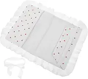 jojofuny Stylish Lace Heart Book Sleeve for Textbooks Unique Bow Design Book Cover Protector for Lovers Fashionable