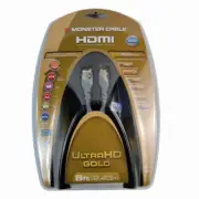 Monster Gold Advanced High Speed HDMI Cable with Ethernet - 8 ft.(2.44m)