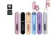 5ml Mini Perfume Atomizer 6PCS Portable Travel Refillable Bottle Scent Pump Spray
