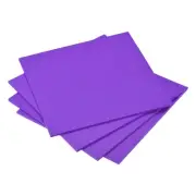 Purple EVA Foam Sheets 10x10 Inch 5mm Thickness for Crafts DIY Projects 4Pack