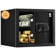 Fireproof Safe Box 1.2 Cuft Electronic Digital Security Box, Keypad Small Loc...