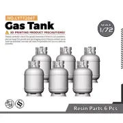 1/72 Propane Gas Tank For Model Railroads Display Prop