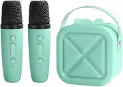 Wireless Karaoke Machine Toy | Wireless Toy for Kids Handled Karaoke Machine,Colorful Lighting Girls Entertainment Family Friends Singing Speaker for Classroom