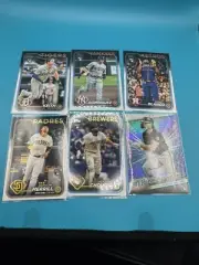 2024 Topps Baseball Rookie- Jackson Chourio Merrill Dominguez Colt RC 6 Card Lot