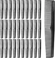 Individually Wrapped Combs,200 PCS Plastic Combs Bulk Black,2 Head Comb, Hair Care Styling, Disposable Combs Bulk for Homeless Hotel Orphanage
