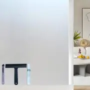 Frosted Glass Window Privacy Film with Installation Tools Static Cling UV Pro...