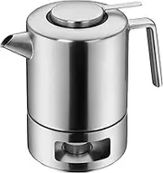 WMF Cult Teapot with Stoeven, Stainless Steel, Silver, 1.2 l