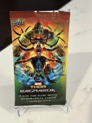 2017 Upper Deck Thor Ragnarok Movie Trading Card Pack Unopened Marvel MCU