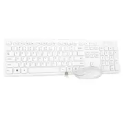Wireless Keyboard and Mouse Combo - Standard Office PC Keyboard and Optical