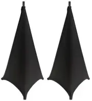Gator GPA-STAND-2-B 2-sided Scrim for Tripod Stand - Black (2-pack)