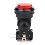 25mm opening size 34mm self reset start switch for game console button switch