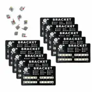 100 Kits Dental Orthodontic Mini Roth Slot 022 Mental Barcket Barce 345 Hooks