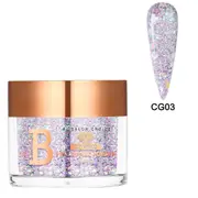 Billionaire SNS Gelish Dip Dipping Acrylic Nail Powder - Chunky Glitter 003 56g