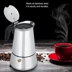 Stainless Steel Portable Coffee Pot Mocha Pot (300ml)