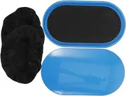 NULYLU 1 Set Sliding Disc Fitness Mat Work Out Slide Exercise Slider Discs Fitness Sliding Disc Exercise Slides Discs Workout Sliders Discs Resistance Sliders Sliding Discs Gym Discs Eva