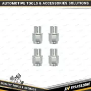4 Pieces of Pro-Tyre Wheel Nut Set - 7/16 Inch Mag Wheel Chrome Universal Fit