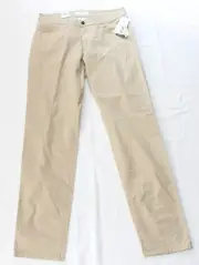 $198 New BRAX Casual Pants ULTRALIGHT Men's 32x34 Cadiz Stretch Straight Beige