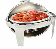 Catering Warming Server Chafing Dish Buffet Set, Buffet Server Warming Container Set, with Food Pan and Fuel Holder, for Buffet Dining Party Wedding Banquet~