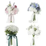 13 Inch Wedding Tossing Bouquet Bridesmaid Holding Flower Valentines Proposal