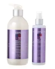 BIOKERATIN Unisex 16.9oz & 8.45oz Leave In Conditioner With Pump & In Spray