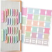 Mr. Pen- Monthly and Seasonal Tabs, 84 pcs, Planner Tabs, Monthly Tabs for Planners, Month Tabs for Planner, Monthly Planner Tabs, Planner Monthly Tabs, Monthly Stickers for Planners