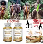 KOREAN RED PANAX GINSENG EXTRACT | 240 Capsules | 1600mg Vegan Capsules | ZHPHK